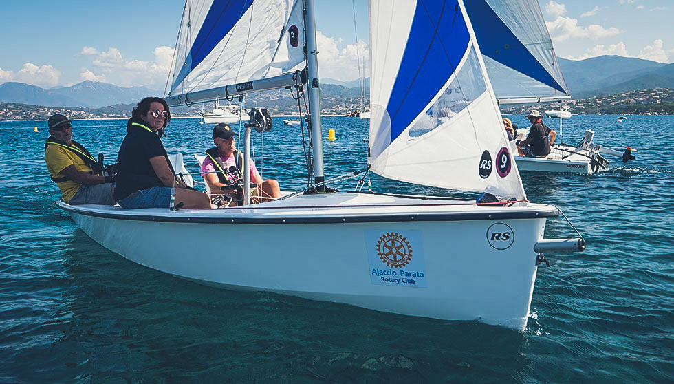 Mare Inseme solidarité au fil de l'eau Ajaccio Corse — Visualta film inclusion nautisme