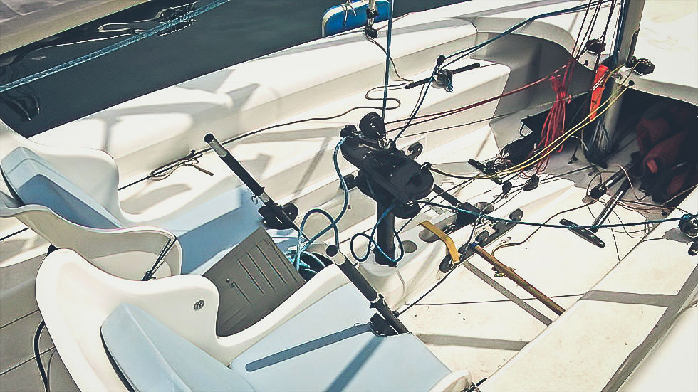 Navigation RS Venture personnes handicapées Mare Inseme Ajaccio — reportage photo Visualta