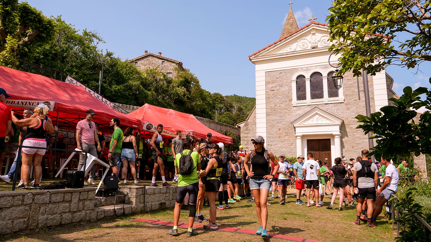 Trail I Tre Paesi 2022 villages Campo Quasquara Frassetto Corse — Visualta sport nature