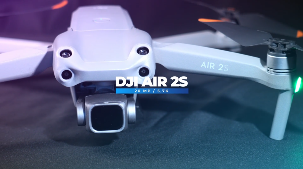 DJI Air 2S 20MP 5.7K — drone professionnel photo et vidéo aérienne Visualta Corse