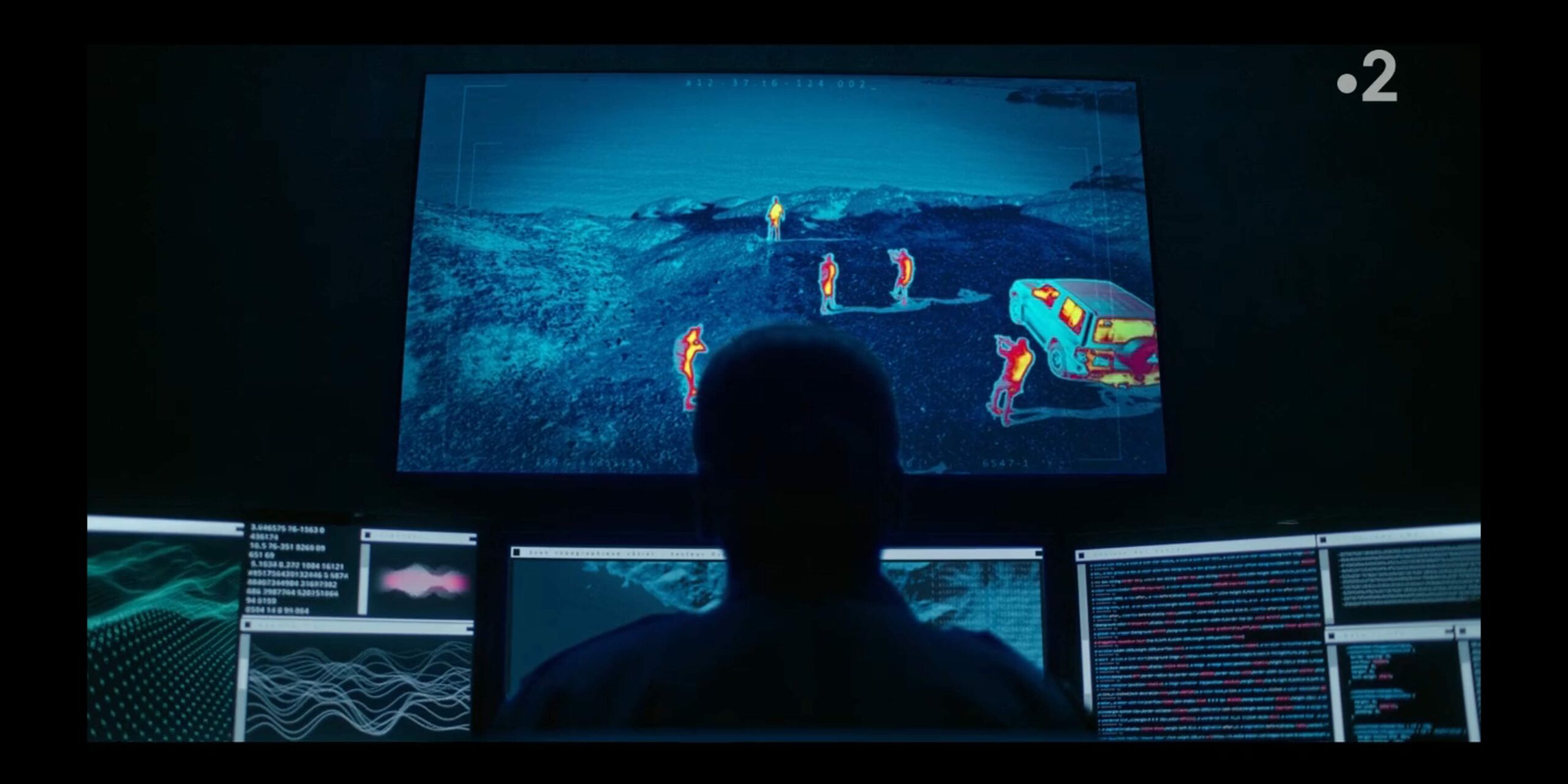 Tournage court métrage 3 Silhouettes Corse — images drone Visualta Pentacle Production Bonifacio