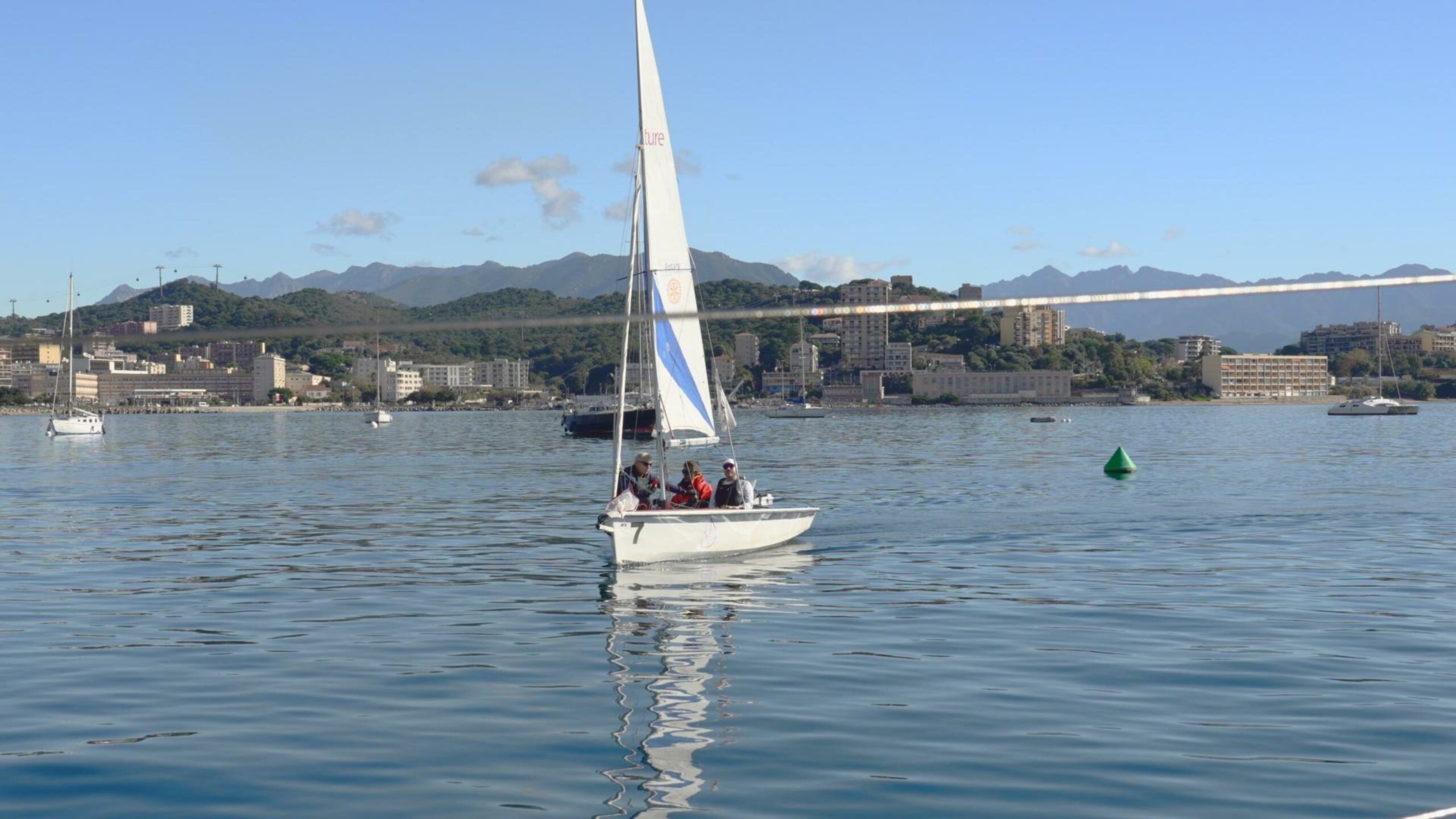 Corsica Blind Sailing 2025 voilier golfe Ajaccio — film officiel Visualta FFVoile déficients visuels