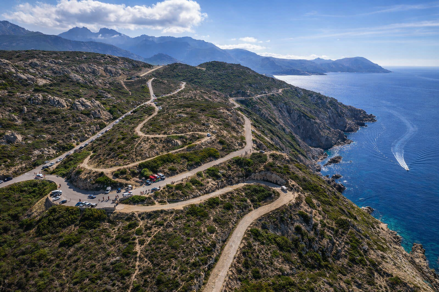 Corse vue aérienne